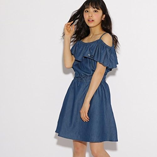 Amazon ピンク ラテ Pink Latte ドレス ニコラ掲載オフショルダー ワンピース デニム 493 15 Xs150cm ワンピース チュニック 通販