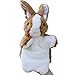 Happy Cherry Children Babys Puzzle Hand Puppet Plush Toys Rabbit Model Hand Dolls - Brown