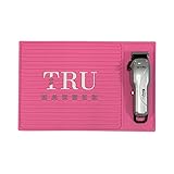 TRU BARBER MAT 13”X 9” (PINK) Flexible PVC