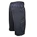 ALLY Men's Waterproof MTB Baggy Cycling Shorts, Loose-fit Bicycle Biking 1/2 pants,Outdoor Sports Leisure Bottoms (XXL 36