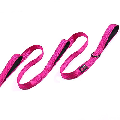 Max and Neo Triple Handle Traffic Dog Leash Reflective We Donate a