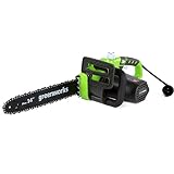 Greenworks 20222 Electric Chainsaw, 14-Inch