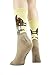 Foot Traffic, Women's Equestrian Socks, Horse Corral (Shoe Sizes 4-10)