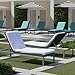 Boca Terry Lounge Chair Towel Cover, 100% Cotton Chaise Lounge Towels for Pool or Beach Chair - Elastic Top