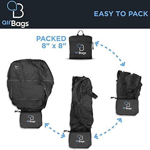 AirBags 25L Ultra Lightweight Packable Backpack for Travel Hiking and