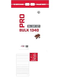 GNC Pro Performance Bulk 1340, Double Chocolate, 12 lbs, Supports Muscle Energy, Recovery and Growth