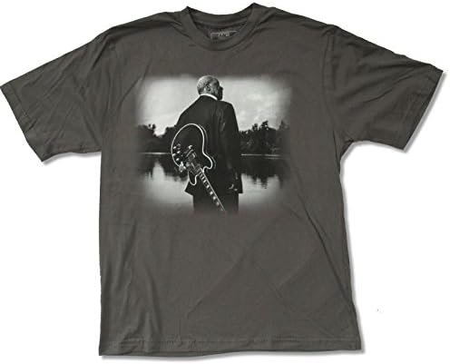 Adult B.B. King"One Kind 2012 Tour" Grey T-Shirt (Medium)