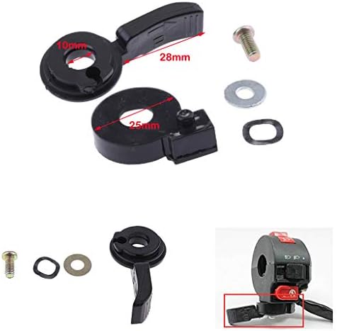 Homyl Levier de Frein de Poign/&eacute;e de Moto Dirt Bike Quad Bike ATV Noir