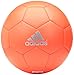 adidas Performance X Glider II Soccer Ball, Solar Red/Silver Metallic, Size 5