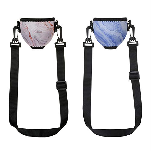 image for CM Hands-free Wine Glass Drink Holder Insulator Neoprene Sleeve with A