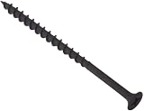 ForgeFix Drywall Screws Coarse Thread 4.2 x 100mm Black Phosphate Box 100