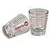 1 X Mini Measure Â Mini Measuring Shot Glass Measures 1oz, 6 Tsp, 2 Tbs, 30ml