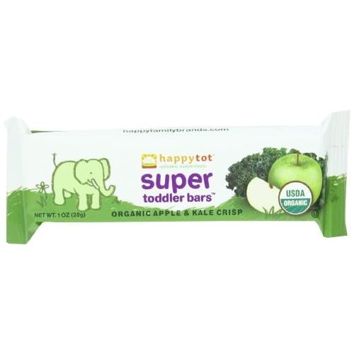 Happy Tot Super Toddler Bars, Apple Kale, 5-Count, 1 Ounce image