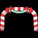 Home Accents Holiday 23 ft Giant Candy Cane Archway inflatable