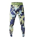 Showtime Men's Compression Leggings Camo Print HeatGear Active Long Pants