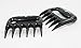 Hungry Panther BBQ Meat Forks: BBQ Pork, Chicken, Beef Shredder Claws for Shredding & Carving Meats - with Bonus BBQ Recipe eBook for Amazing Meals!