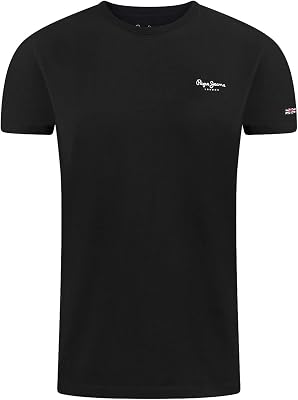 Herren Original Basic 3 N T-Shirt, Schwarz (Black), M