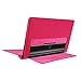 Asng Lenovo Yoga Tab 3 8 Case - Slim Folding Stand Cover Smart Case for 2015 Lenovo Yoga Tab3 8-Inch Tablet (Rose red)