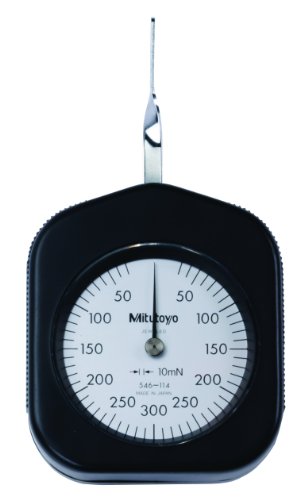 Mitutoyo 546-114 Standard Dial Tension Gauge, 10mN