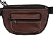 CCW Fanny Pack Buffalo Suede Leather-Brown Small - DTOM Concealed Carry