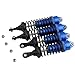 Shaluoman Aluminum Front + Rear Shock Absorber For Traxxas 1:10 Slash 4x4 Dark Blue