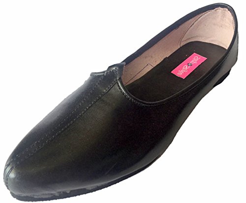 Step n style mens brown jalsa shoes indian shoes khussa jutti nag…