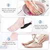 ZOUYUE-Electric-Foot-File-Pedicure-Set-Rechargeable-Waterproof-Hard-Skin-Remover-with-3-Rollers-and-2-Speeds-Callus-Remover-Foot-Care-Gift-Kit-for-Cracked-Heels-Calluses-and-Dead-SkinBlack ZOUYUE Electric Foot File Pedicure Set, Rechargeable Waterproof Hard Skin Remover with 3 Rollers and 2 Speeds, Callus…
