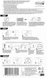 Command Decorative Hook Matte Black Indoor with 2 Strips, 1 Hook view 11