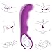 G Spot Vibrator,Female Vibrators Dildo for Clitoral Vagina Anal Stimulator Powerful Motor Waterproof with 10 Vibration Patterns Adult Sex Toys for Women Couple (Purple)