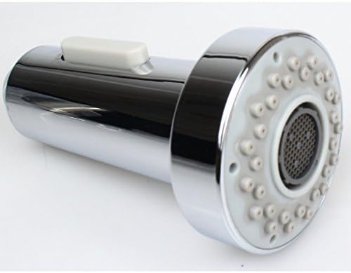 XOGOLO Pull-down Spray Head for Kitchen Faucet Multi Function Universal Replacement Part, Polished Chrome, Engineering Grade Plastic (ABS) - 270, Ideas for Hotel/Motel/Home