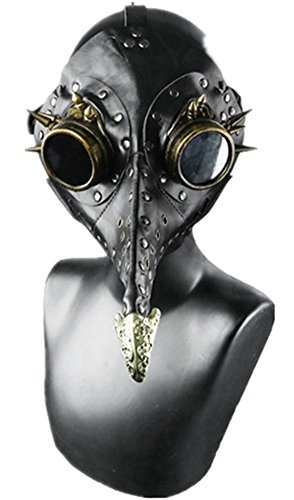 Qiu ping Men, women, European and American punk, Halloween masquerade, plague bird mask