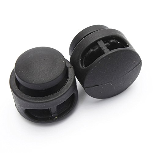 Shoelace Locks Draw String Clip Cord Stops Drawstring Stop Lock Round