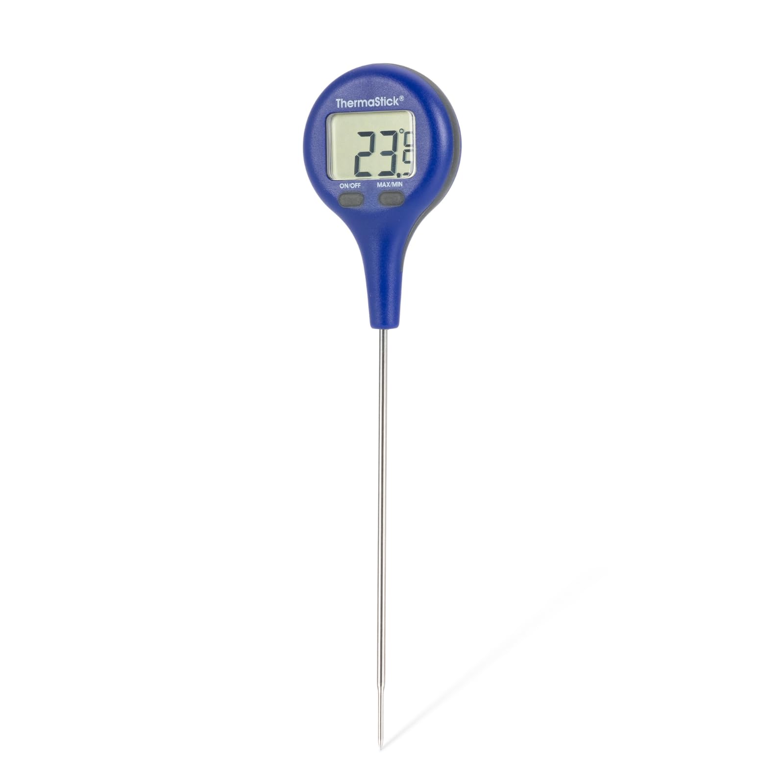 ThermaStick Digital Instant Read Meat Thermometer for Kitchen, Food Cooking, Grill, BBQ, Smoker, Candy, Home Brewing, Coffee, and Oil Deep Frying