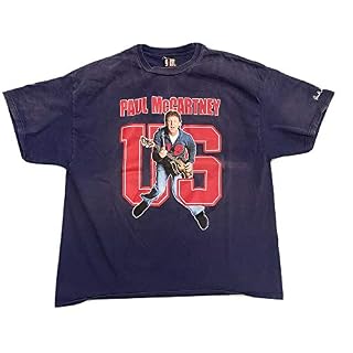 beijing Vintage 2005 Paul McCartney The Concert Tour Graphic T Shirt Giant Tag 2XL C2 - Les Beatles, Paul McCartney, John Lennon, RIngo Starr, George Harrison