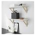 IKEA Ekby Valter Wood Shelves Bracket, Depth 7-Inch Birch (X2)