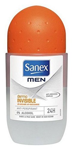 SANEX DEO ROLL 50ML INVISIBLE MEN