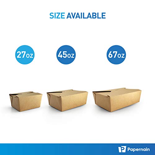 4 36+Count+Kraft+Papernain+Containers+Disposable