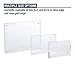 Acrylic Picture Frame 4x6 - Double Sided Magnetic Photo Frame, 24 mm Thick Clear Picture Frame, 4 x 6 Inches Acrylic Frame, Modern and Self Standing for Desktop Display (1 Pack)