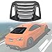 Opall Rear and Side Window Louver Windshield Sun Shade Cover for Ford Mustang 2015~2021 in GT Lambo Style Custom Fit ABS Matte Black (S)…