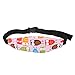 Baby Kids Car Seat Neck Relief Head Support Band with Adjustable Belt - Pink Owl