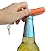 HapWay Cap Zappa Beer Bottle Opener and Cap Launcher Shoots with Key Ring for Fun (Orange)