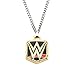 WWE Logo Pendant Stainless Steel Necklace