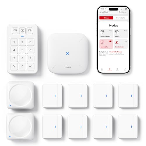 X-Sense Smart Home Sicherheitssystem, Smart Alarm-Set, AS12