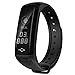 Smart Band, Waterproof IP67 Activity Tracker Fitness Watch With Sustained Heart Rate Monitor USB charging Calorie Counter Sleep Tracker Wireless Bluetooth Bracelet for iOS &Android