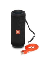 JBL Flip 4 impermeable altavoz Bluetooth inalámbrico portátil (Negro) (reacondicionado certificado)