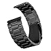 Gear Sport/Gear S2 Classic Watch Band, Infiland Stainless Steel Metal Replacement Strap Wrist Band for Samsung Gear Sport SM-R600/ Gear S2 Classic SM-R732 & SM-R735 SmartWatch - Black