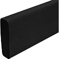 TekSupply 111997 Recycled Plastic Lumber 2 in x 6 in x 8 ft - Black