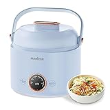 Stariver Small Rice Cooker, 2 Cups Uncooked Mini