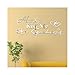 Always Kiss Me Goodnight English Letters Hearts DIY Acrylic Mirror Effect Wall Stickers Bedroom Living Room Decorative Decals Removable Home Decoration Glow in The Dark Stars Wall Decor