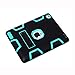 MagicSky Rugged Hybrid Case for Apple iPad 2 / 3 / 4 – Cyan / Black